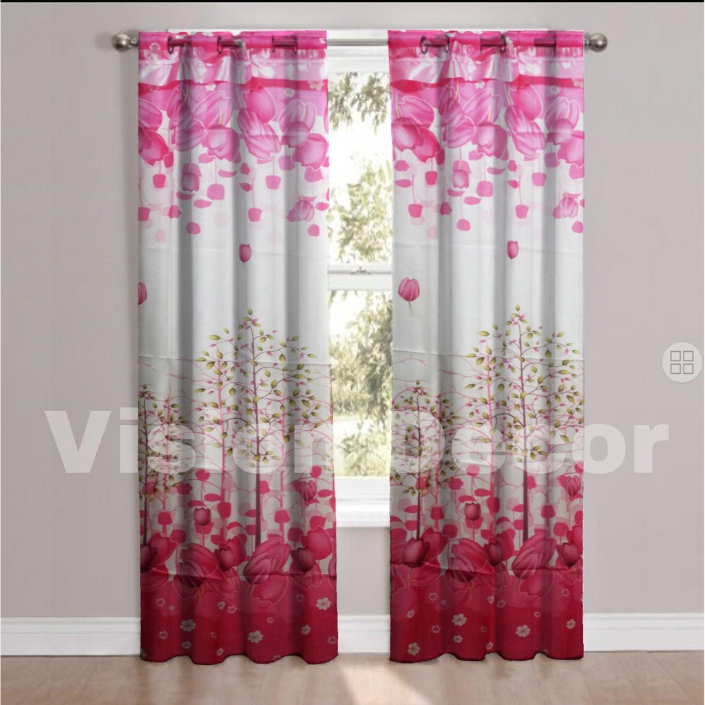 Single Panel Curtain 128x200 Cm Mw 59 Shopee Philippines