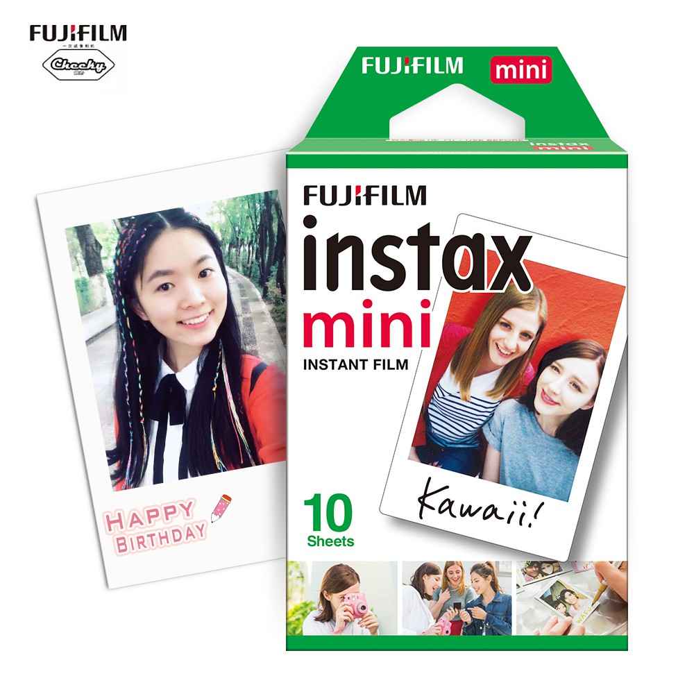 10 50 Sheets Fujifilm Instax Mini Instant Film Photo Paper For Instax Mini7s 8 9 25 90 Camera Shopee Philippines