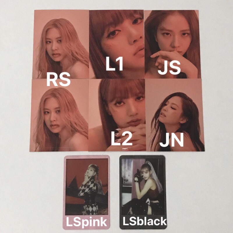 BLACKPINK KILL THIS LOVE PHOTOCARDS & POLAROIDS | Shopee Philippines