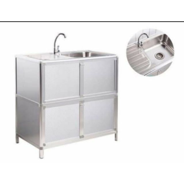 PORTABLE STAINLESS KITCHEN SINK | Shopee Philippines