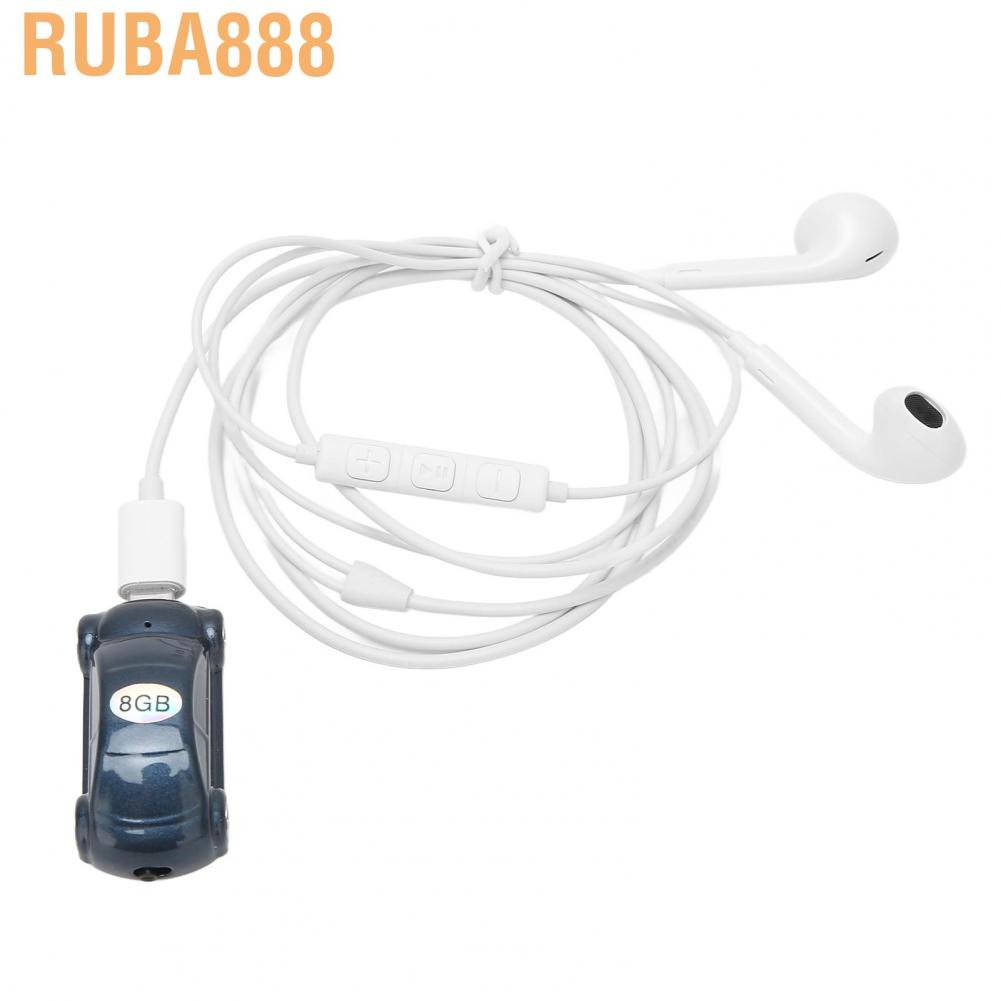 Ruba888 Voice Recorder Stereo Mini Recording Device Noise Cancelling