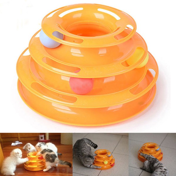 Toy For Cat 3Storey 25cm Ball Tower Shopee Philippines