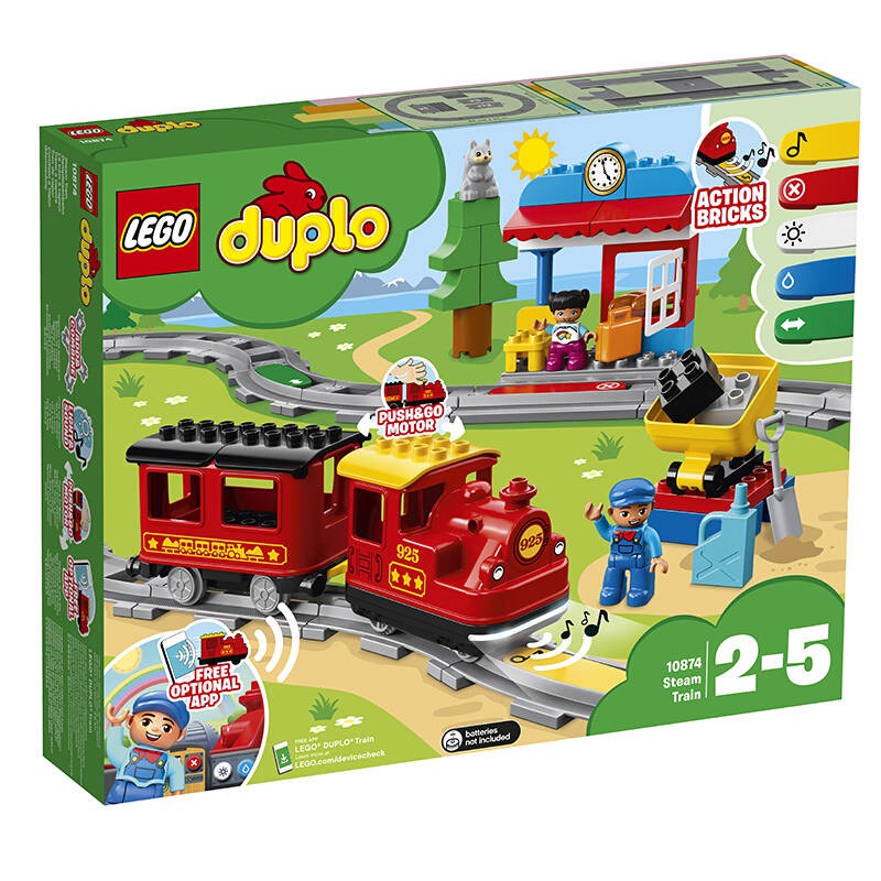 duplo push train