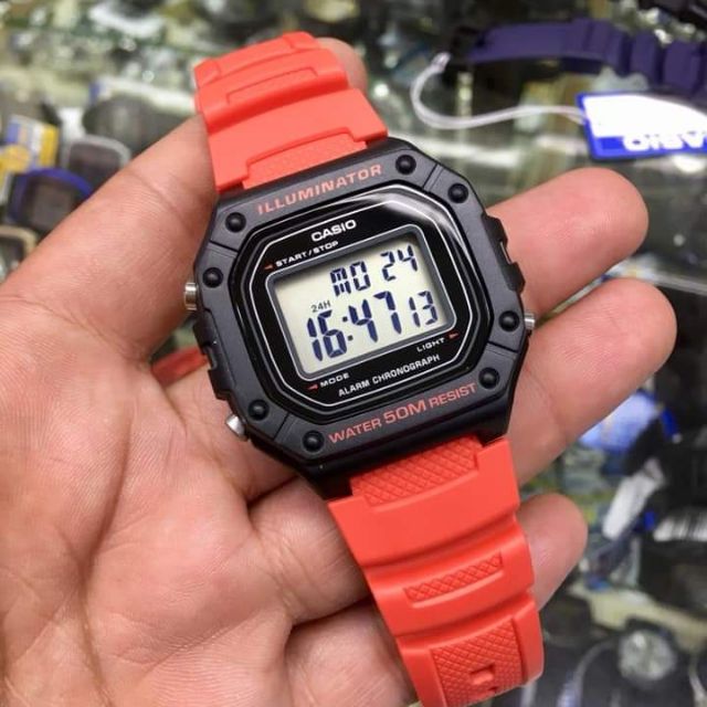 casio illuminator w218h