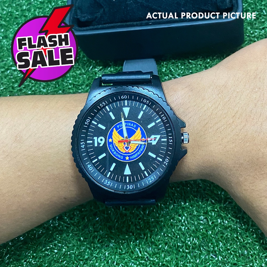 BROTHERHOODSTORE-PAF Philippine Airforce Force v1 High Quality Military Grade Rubber Strap High End 
