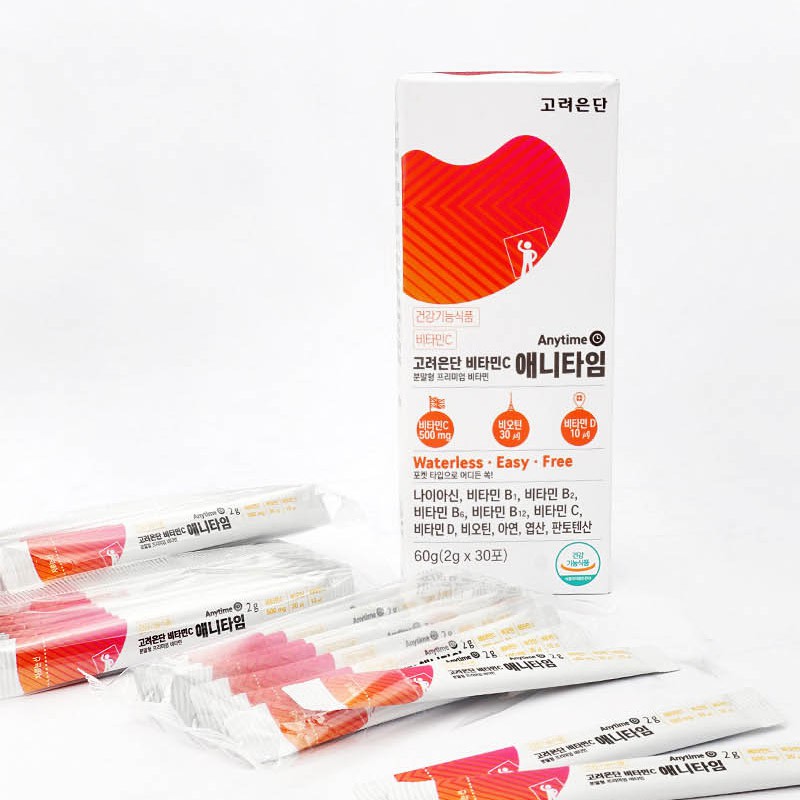[New Version] Goryeo Korea Eundan Anytime Waterless Multi Vitamin B C D Powder Stick