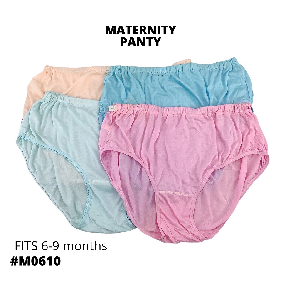 4pcs Maternity Panty 3 6months Pregnant Underwear For Women Shopee Philippines 