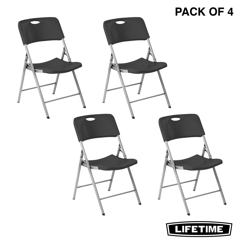 Lifetime 80629 Folding Chair Pack of 4 