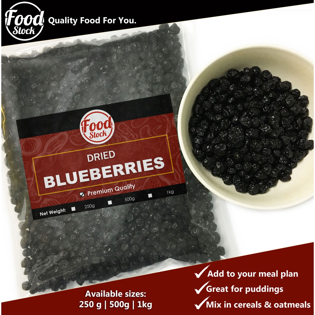 Dried Blueberries (250g, 500g, 1kg) Shopee Philippines