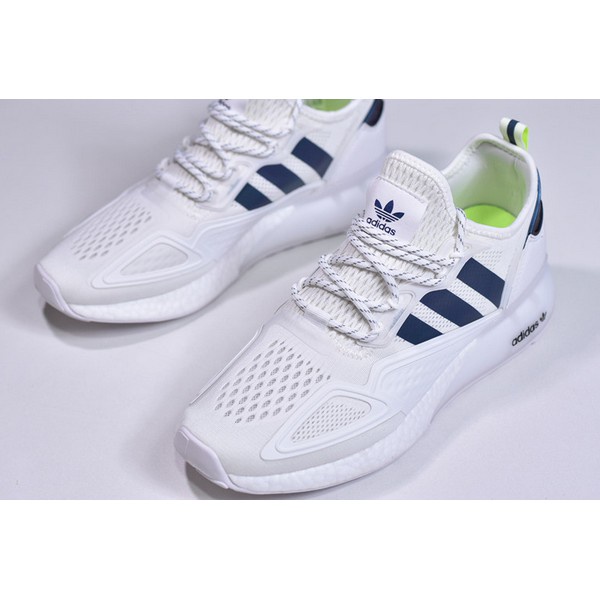 ∋☃2020 Adidas ZX 2K White Iridescent Core Black FX8489 Womens and Mens  Running Shoes | Shopee Philippines