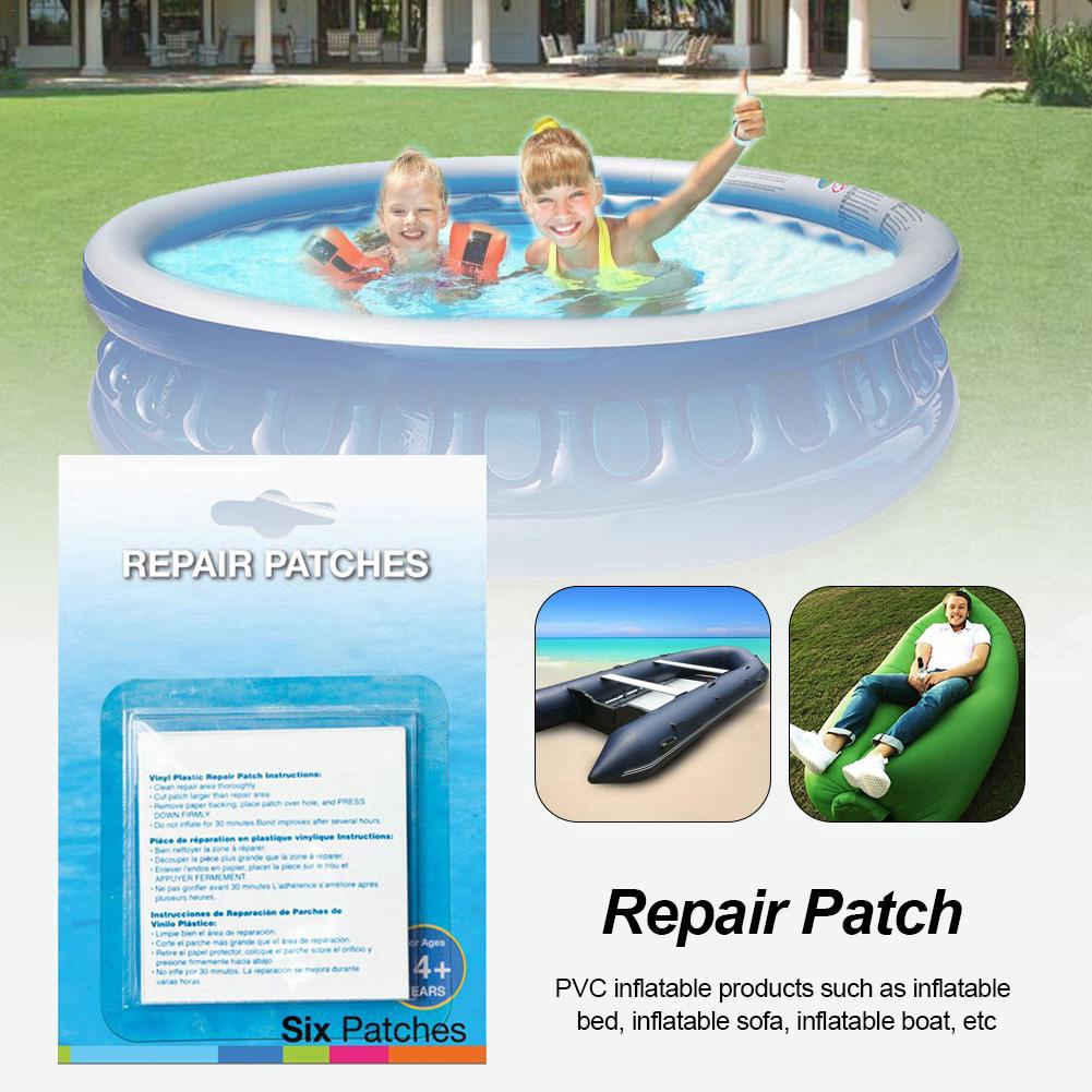 Swimming Float Kit PVC Puncture Repair Patch Glue Adhesive For