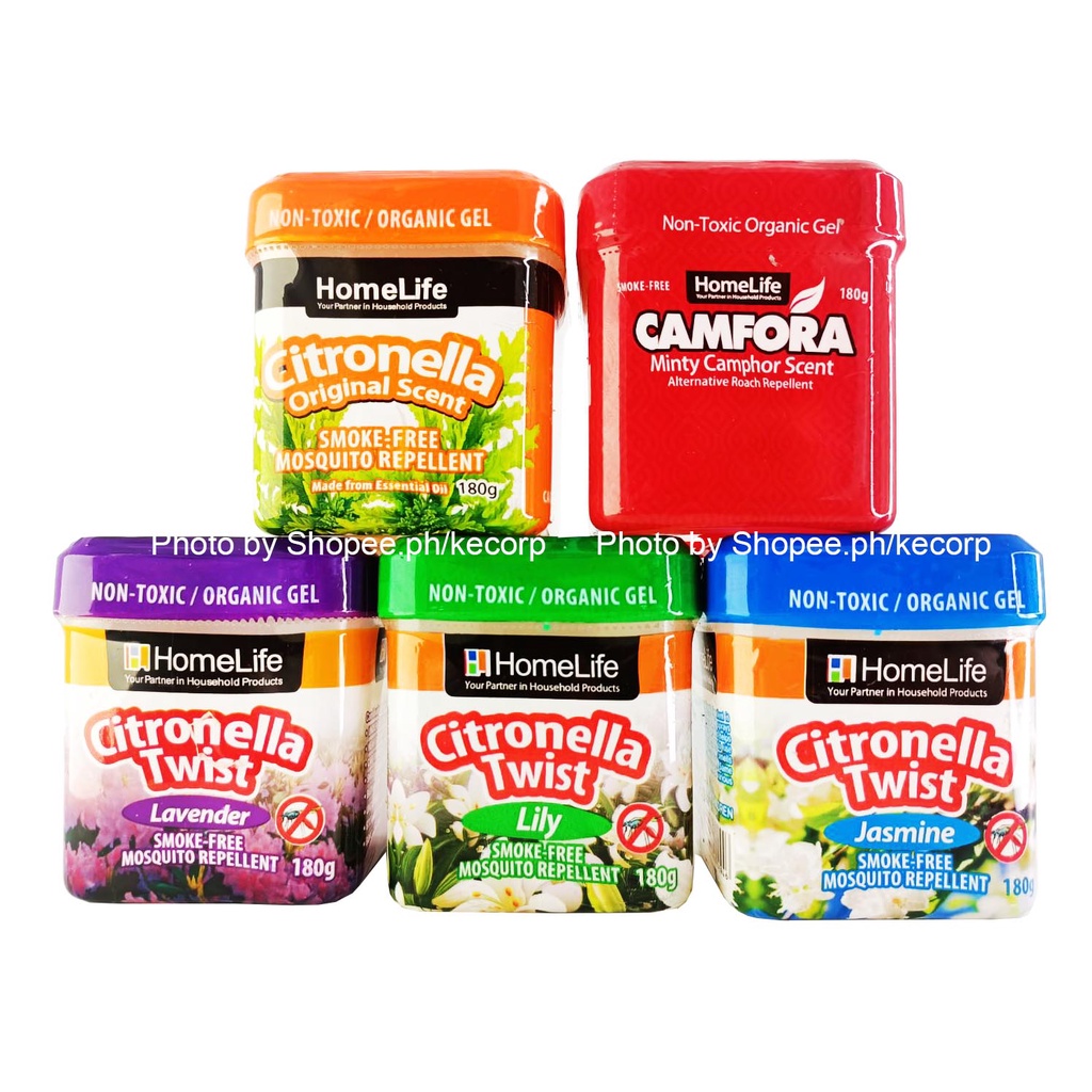 Citronella Twist (Lavender, Lily, Jasmine, Original, Camphor Scent