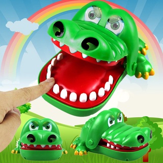 Cute Large Crocodile Mouth Dentist Bite Finger Game Funny Toy Kids Children Gift