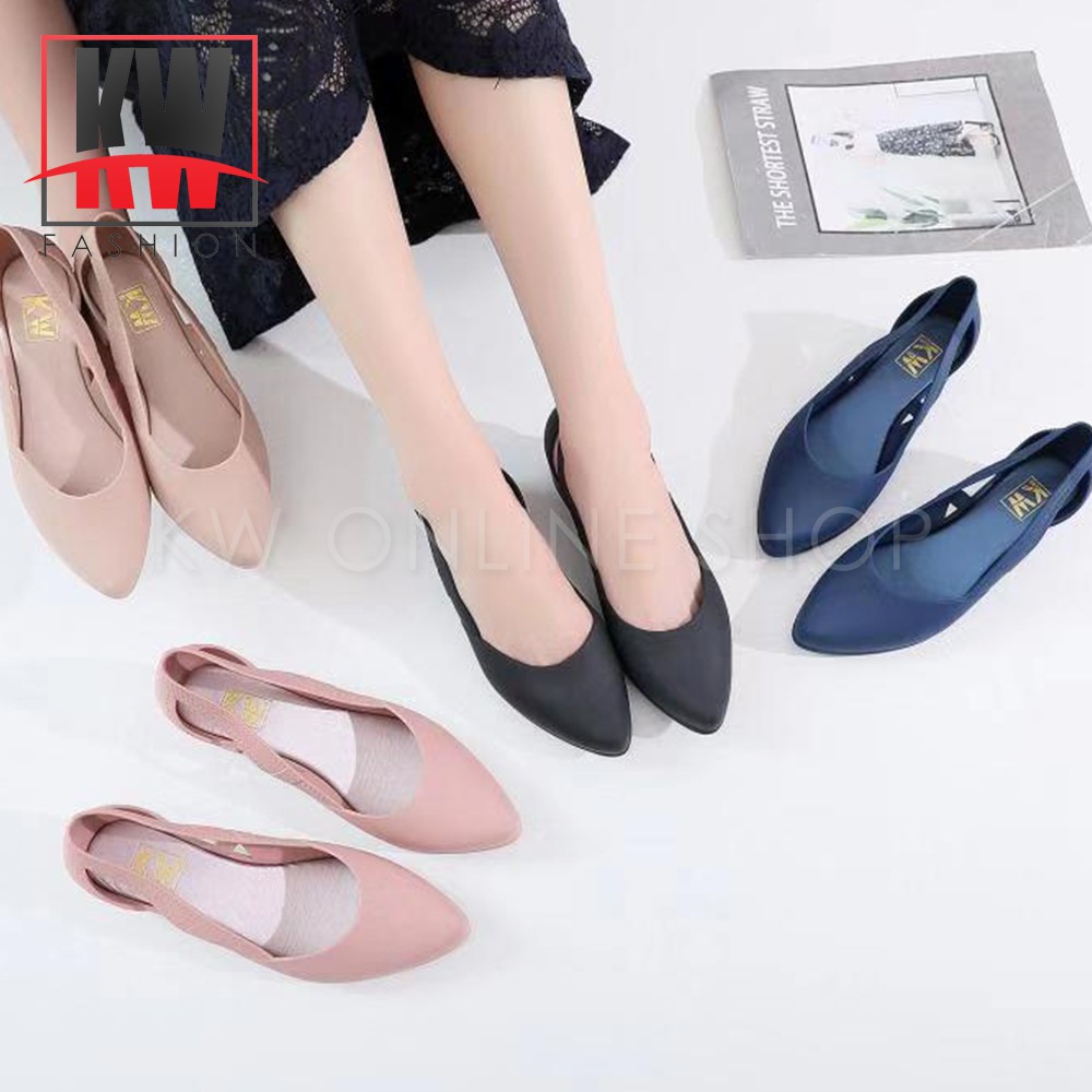 korean jelly shoes