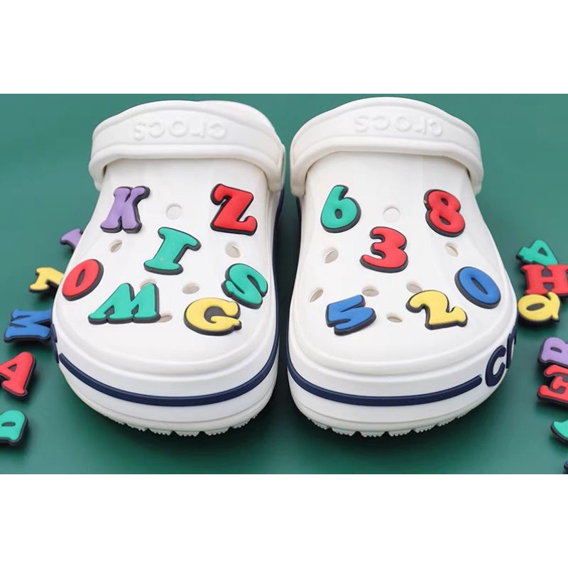 Jibbitz Crocs pins for shoes bags number 09 Shopee Philippines