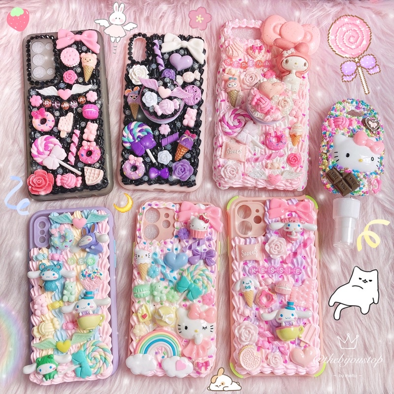 CUSTOM DECODEN CASE Cinnamoroll Little Twin Stars My Melody iPhone Android  Phone case | Shopee Philippines