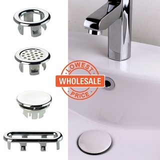 [Wholesale Price] Sink Overflow Ring Cover / Bathroom Sink Hole Trim Overflow Cover / Round Hole Insert Spares for Bathroom Kitchen Sink Basin Replacement #1