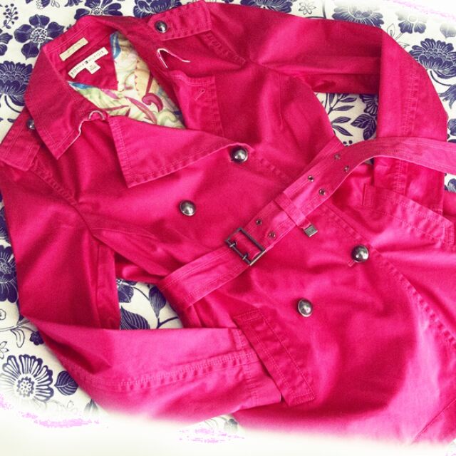 tommy hilfiger pink jacket