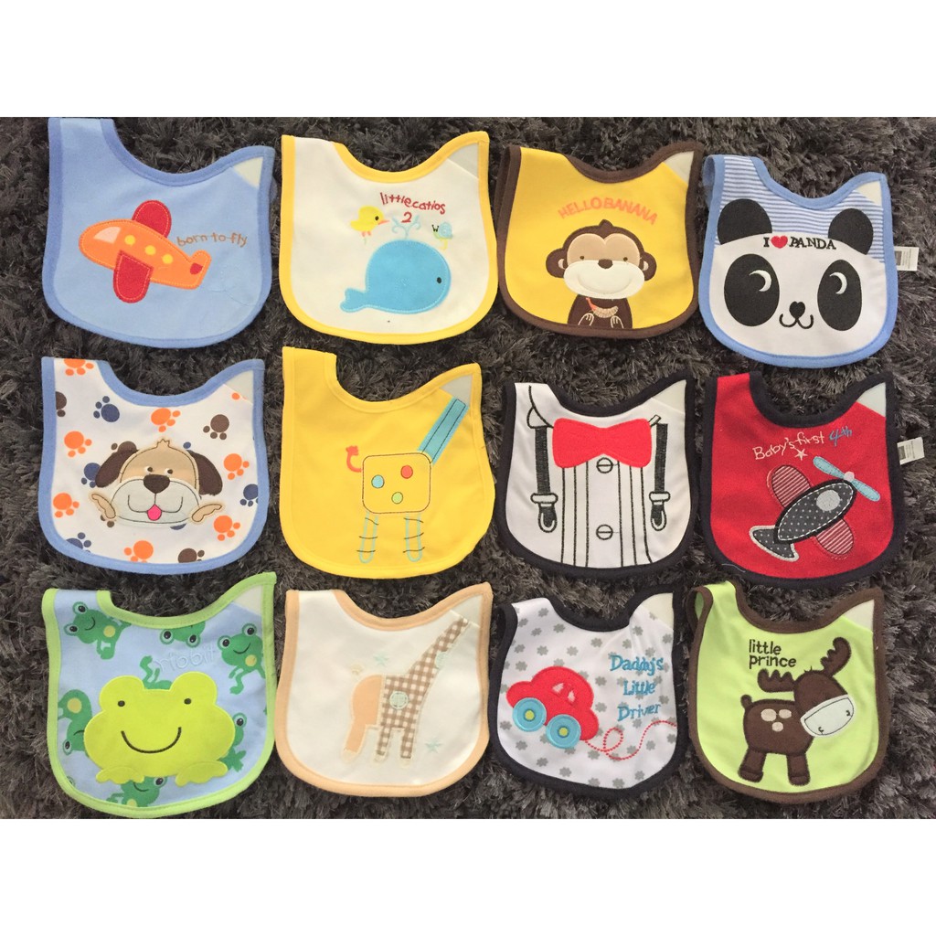 carters baby boy bibs