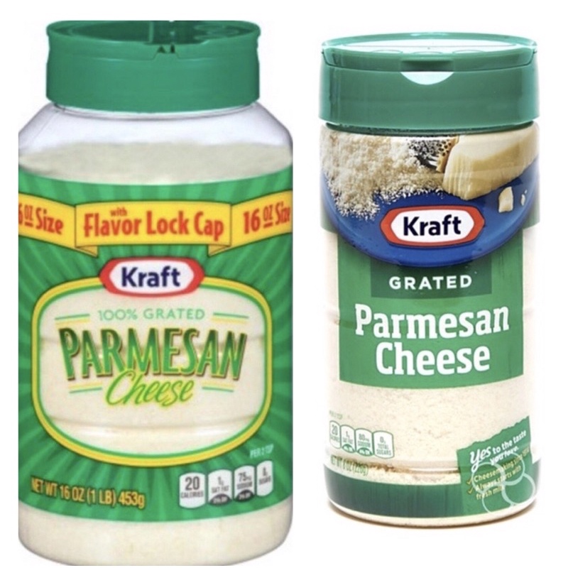 Kraft Parmesan Cheese Grated 453grams / 226grams Shopee Philippines