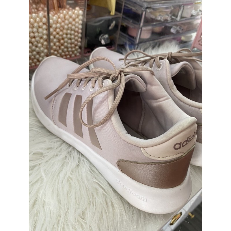 adidas cloudfoam qt racer rose gold