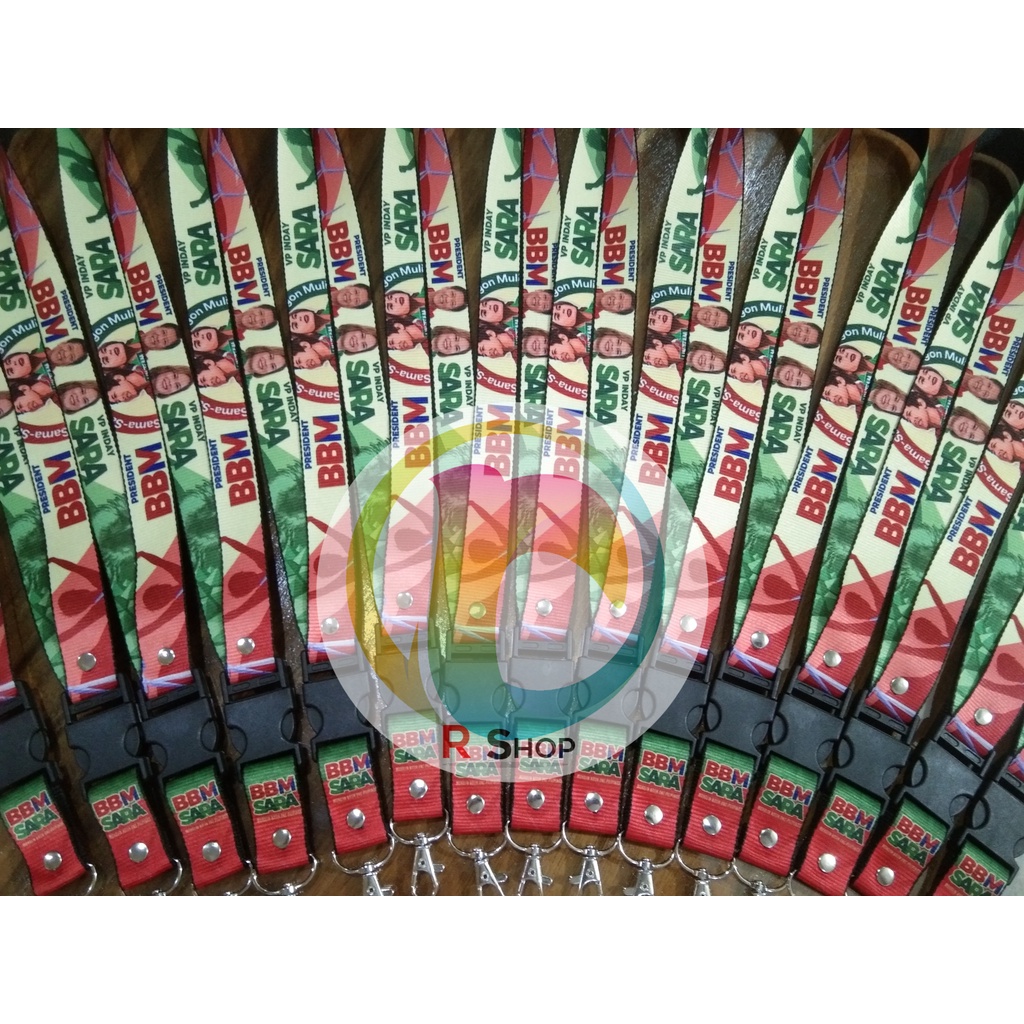 BBM SARA lanyard id lace sling cord BBM Inday SARA sublimation - Image 3