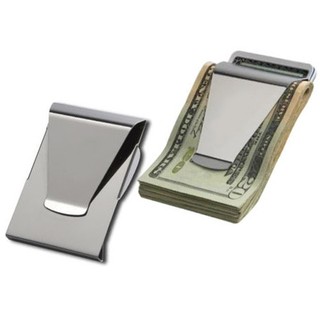 Slim Clip Money Credit Card Cash Holder Wallet Stainless - 