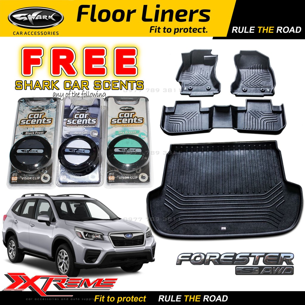Subaru Forester 20152018 Shark Floor Liner Deep Dish Matting (matting