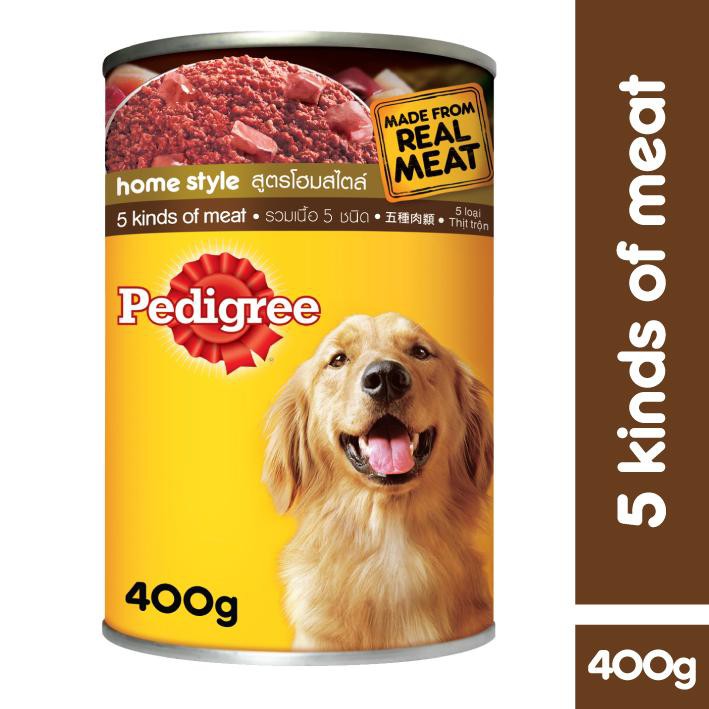 PEDIGREE® Beef and 5 Kinds of Meat Wet Can Dog Food Set of 2 (400g) #3