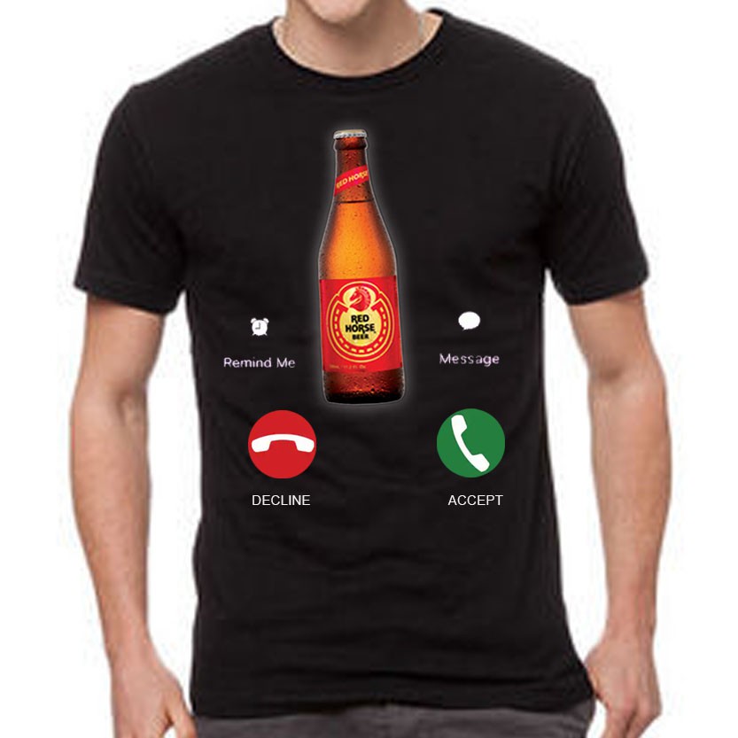 red horse shirt