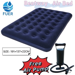 (single/double air bed) COD Bestway Inflatable Air Bed Free Air Pump #3