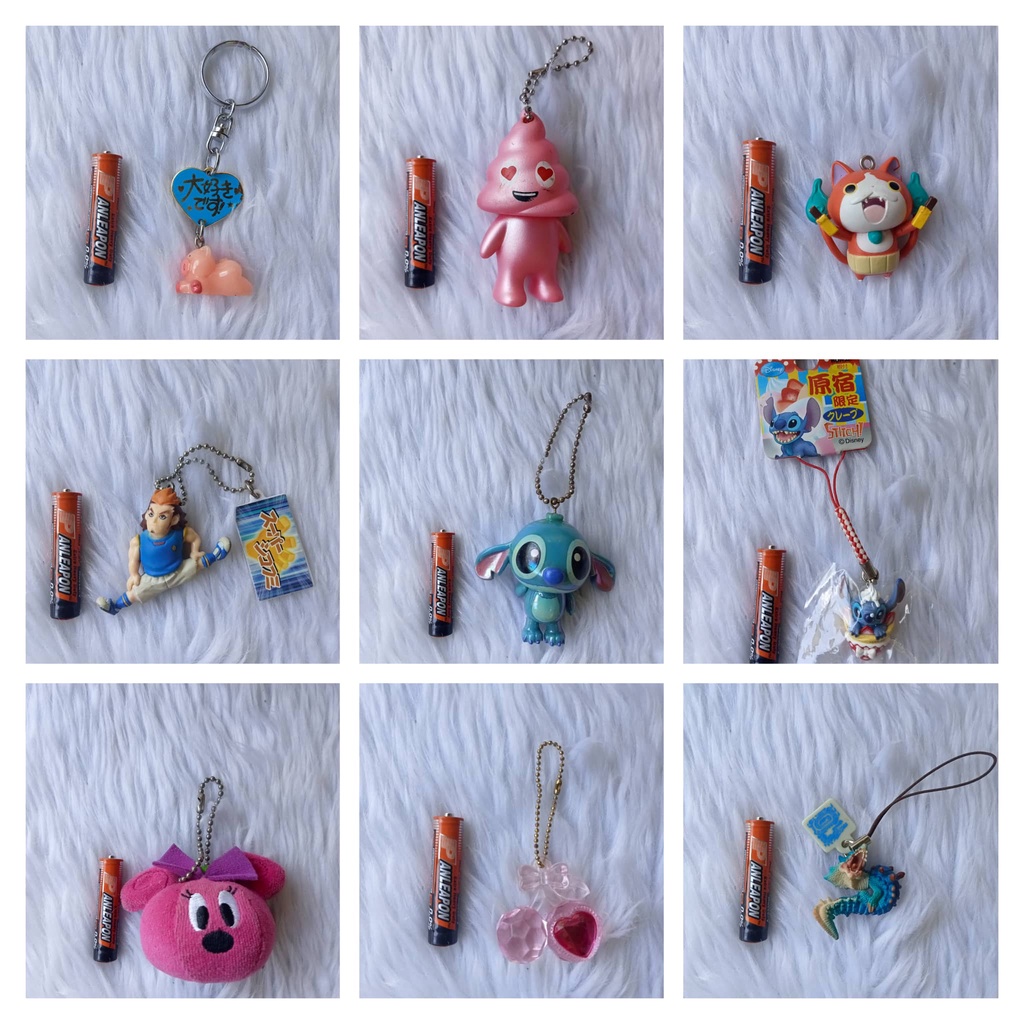 Assorted Keychains Japan Anik Anik | Shopee Philippines