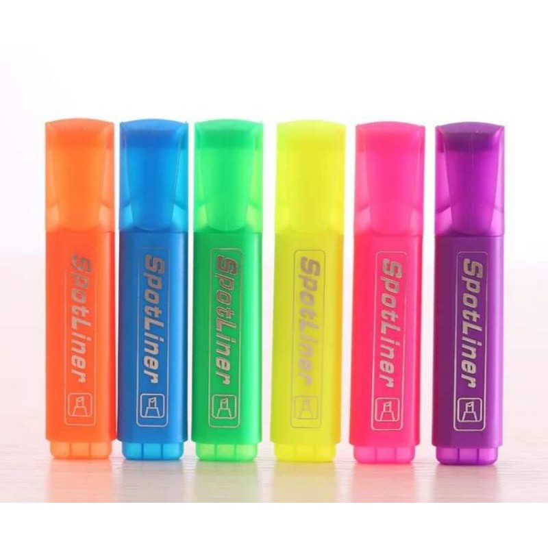10pcs/box Refillable Highlighter Marker Shopee Philippines
