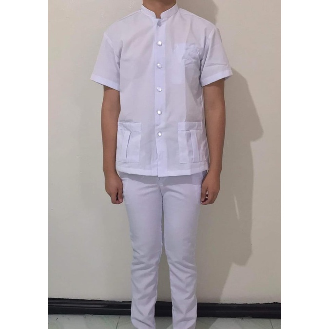 OLFU BSN Male Uniform By SCG Dresshoppe | Shopee Philippines