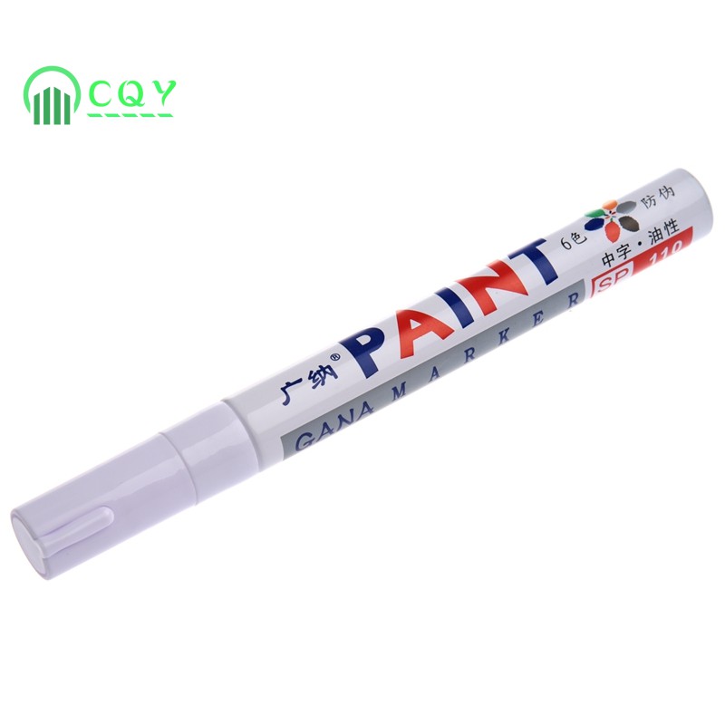 white permanent pen