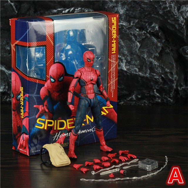 Marvel Spider Man Tom Holland 6" Action Figure Homecoming Ver Spiderman Legen 