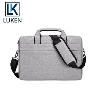 LUKEN Business Laptop Briefcase Waterproof Shockproof for 13/14/15.6 Macbook