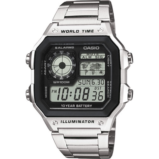 casio world time original