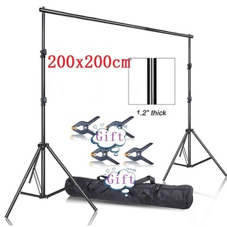 HYE 200cm x 200cm / 6ft x 6ft Heavy Duty Background Stand Background Support System Kit Portable #2