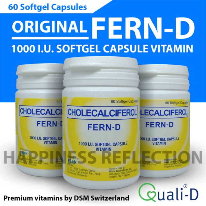 FERN-D/60Softgel-Capsul | Shopee Philippines