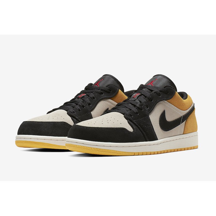air jordan 1 low yellow toe