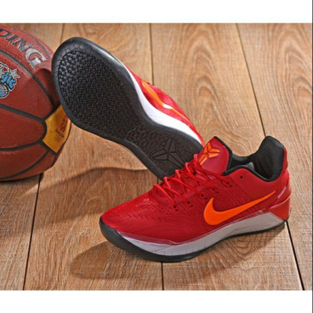 red basketball shoes