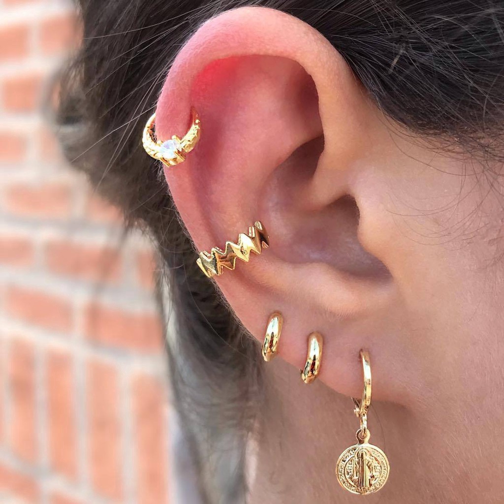tiny ear studs