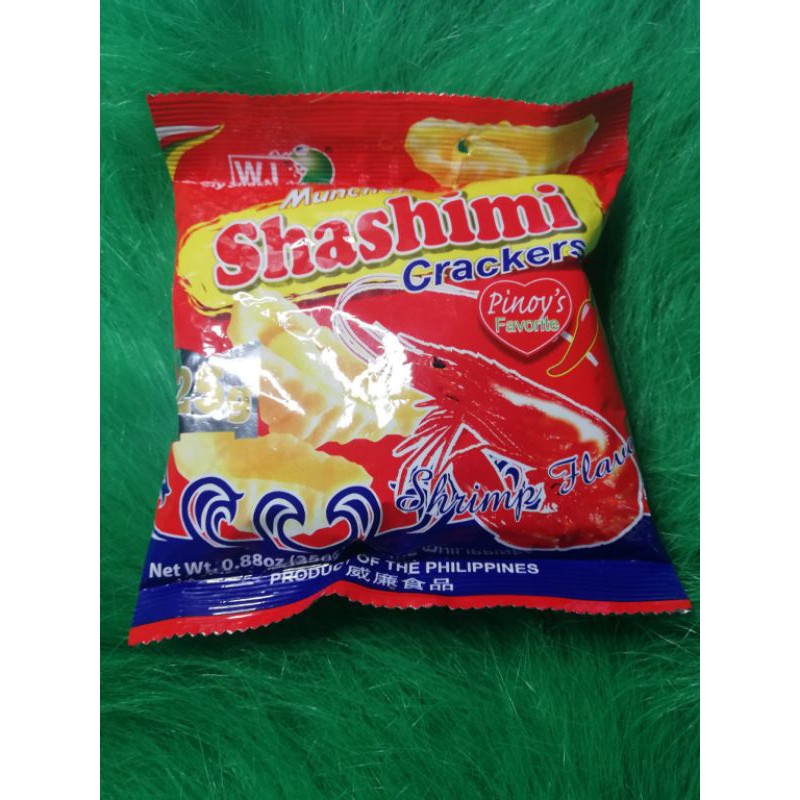 Muncher Shashimi Crackers 25 Grams | Shopee Philippines