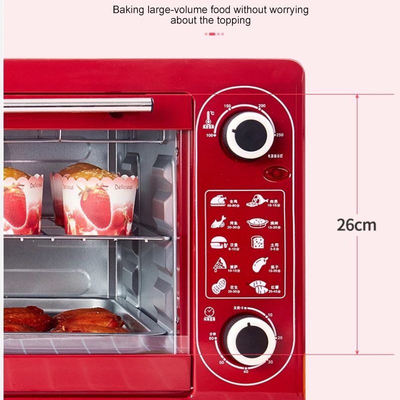 BOBI 48L Electric Oven Large Capacity Multifunctional Home Baking Oven