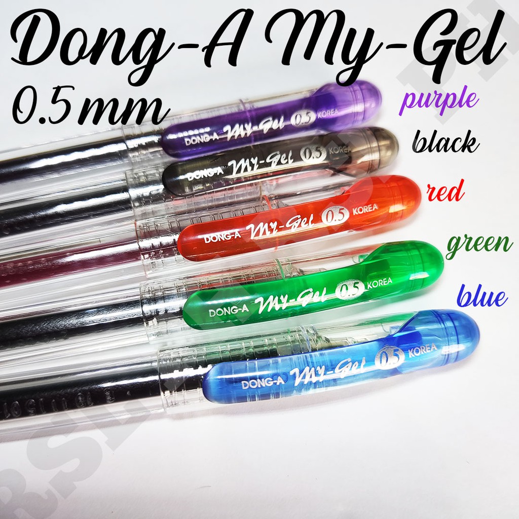 My Gel DongA Gel Pen Sign Pen Mygel Gelpen Signpen Shopee Philippines