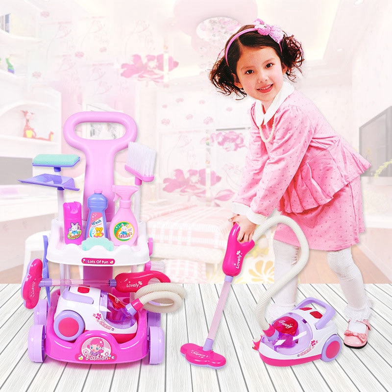 girls cleaning set