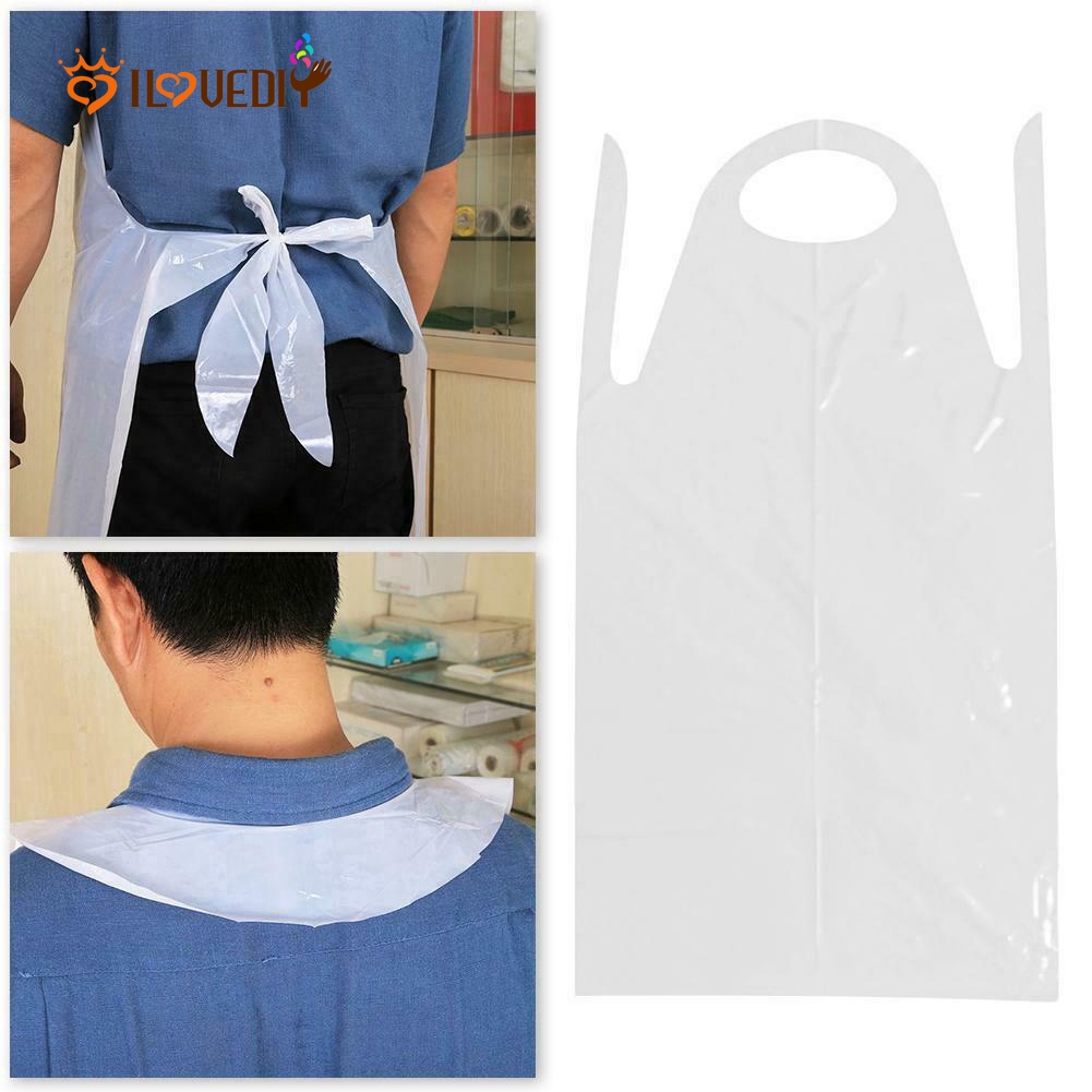 【ILOVEDIY】10 Pcs set Multifunctional Disposable Apron / Disposable