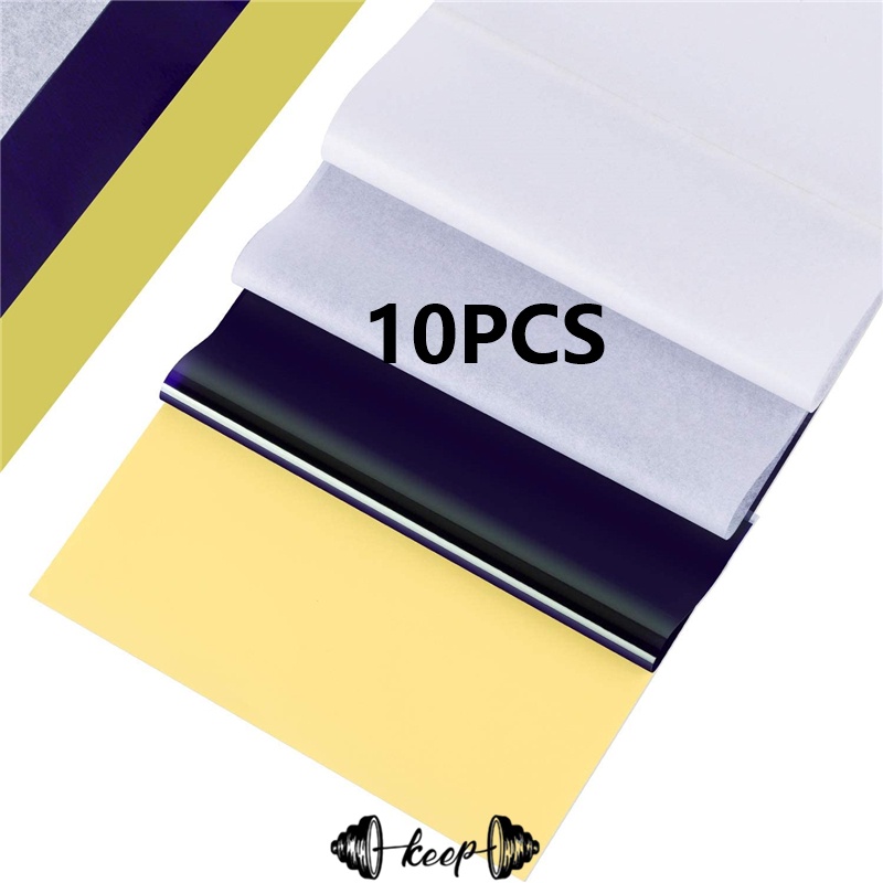 10pcs Tattoo Transfer Paper Sheets Stencil Transfer Paper Diy Art