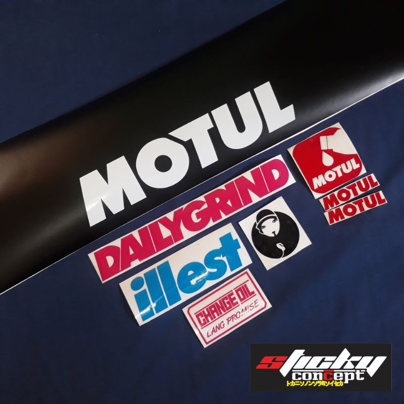 Motul windshield banner Matte black edition Shopee Philippines